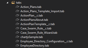 Custom Tabs metadata type in The Welkin Suite
