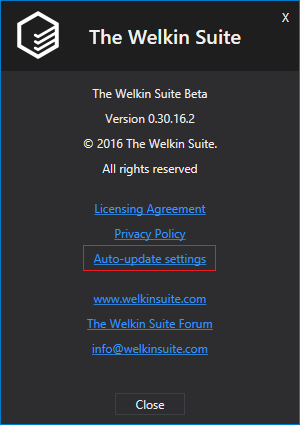 You change the auto-update settings of TWS anytime