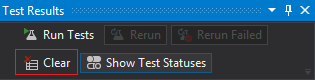 Clearing Apex test results history