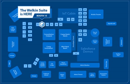 Floor Map at #DF16