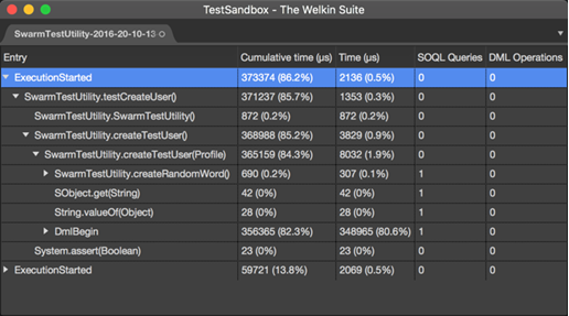 The Apex Profiler in TWS for Mac