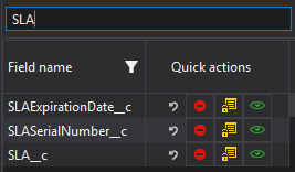 FLS filter for fields in sObject editor