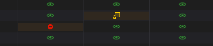 Changed settings for object fields in TWS
