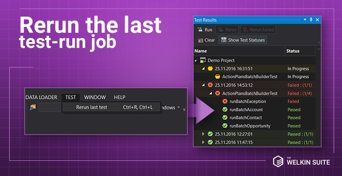 Rerun lat test-run job using hotkey in TWS