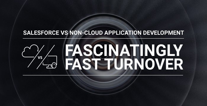 Fascinatingly fast turnover in Salesforce