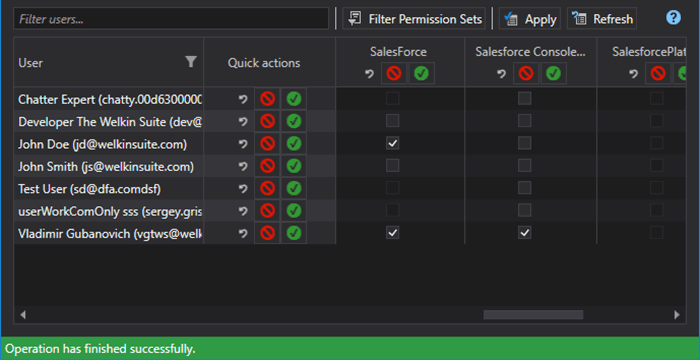 Ability to assign permission sets to user in TWS