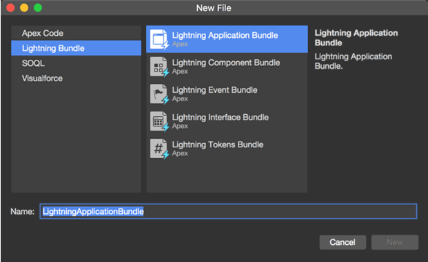 Aura Bundle creation
