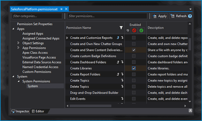 Editr for your Permission Sets