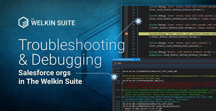 Use powerful IDE for your Salesforce org troubleshooting 