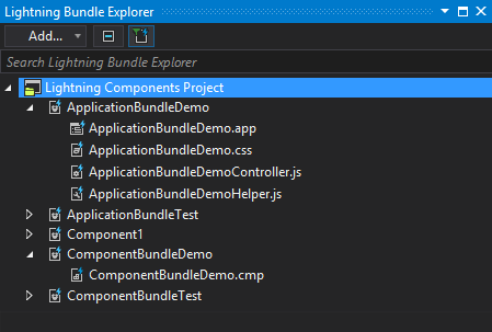 Lightning Bundle Explorer