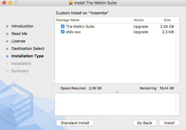 SalesforceDX CLI bundled into The Welkin Suite installation