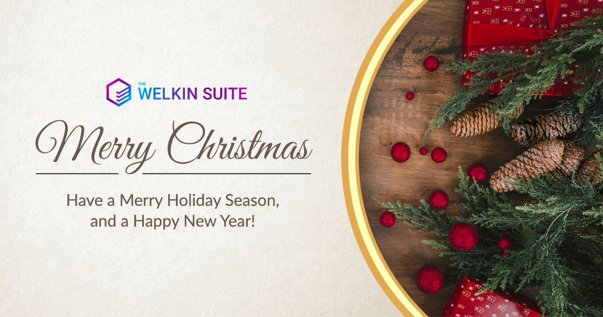 Merry Christmas and Happy New Year'18 from The Welkin Suite