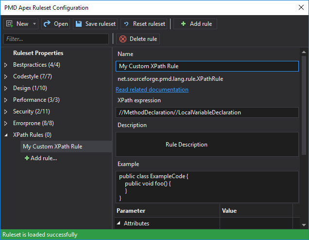 Adding custom XPath rules to PMD ruleset