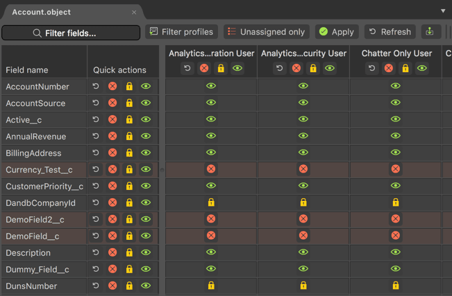 Update Field-Level Security editor in the IDE