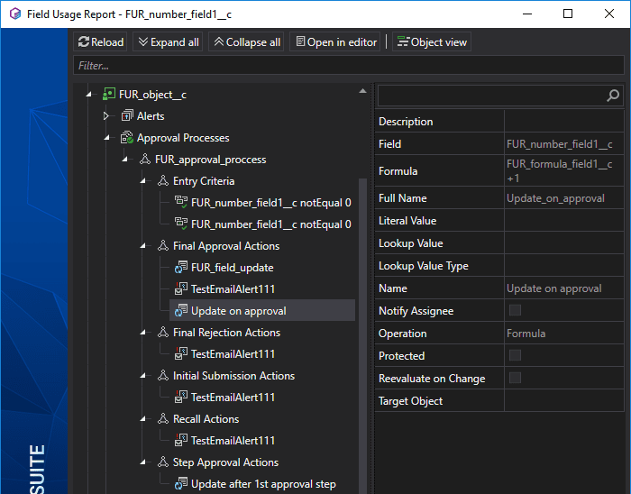 All possible details about field usage withing Approval Processes including Approval, Rejection, Initial actions, etc.