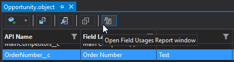 Get Field Usage Report directly from the Fields tab in the sObjects Inspector
