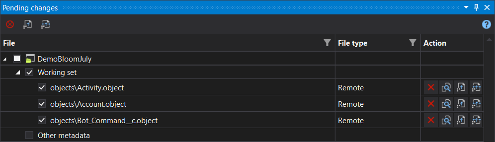 Requested changes for the build/deployment functionality